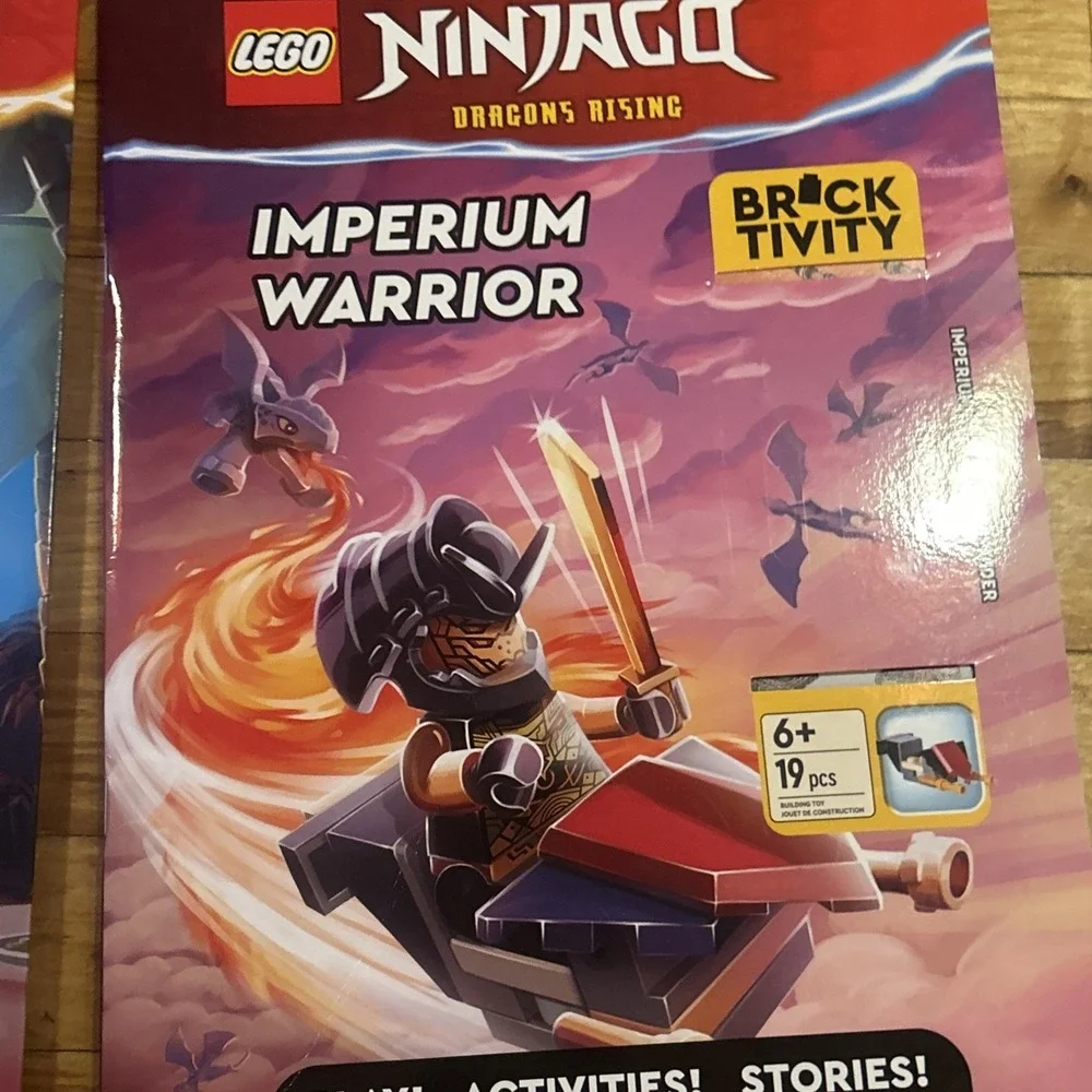Lego Ninjago Book‎ Lot Kids Readers (No Bricks)